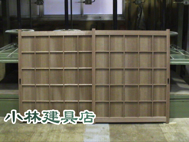 下駄箱板戸（ナトー、ナトー突板）